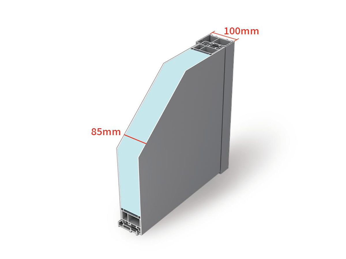 HD Aluminum Armored Door
