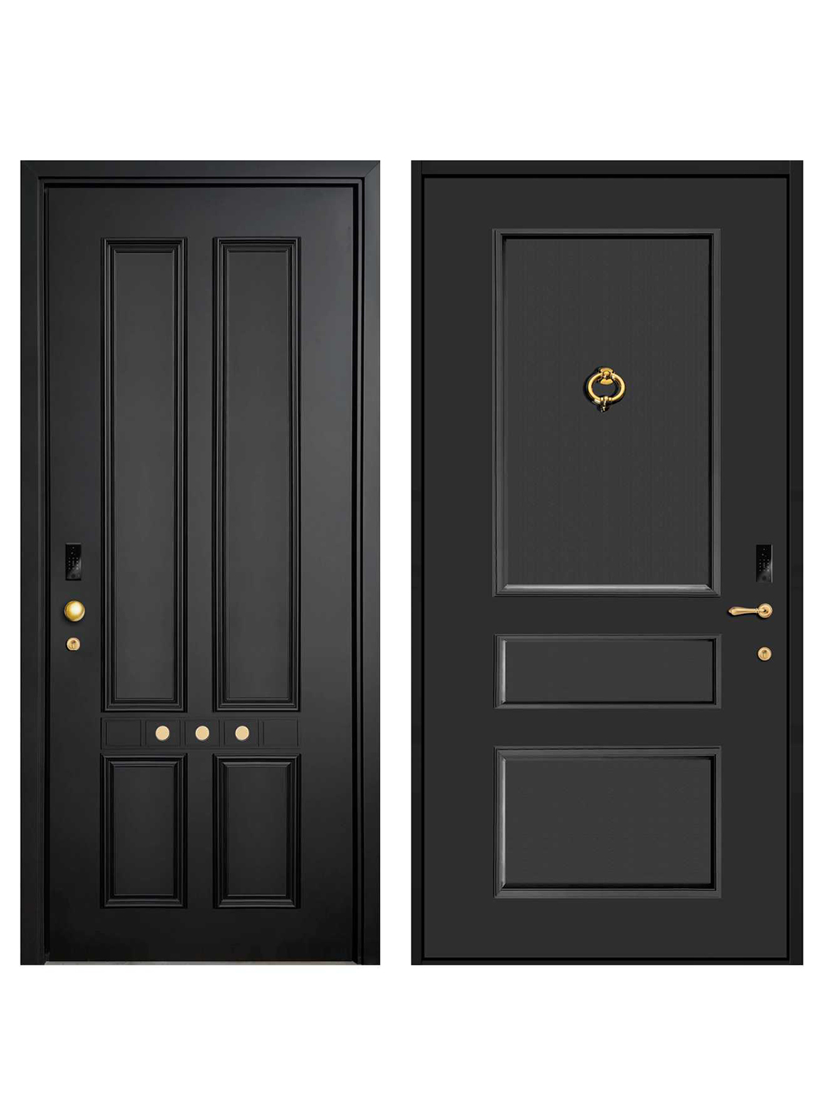 Classic panel single door style